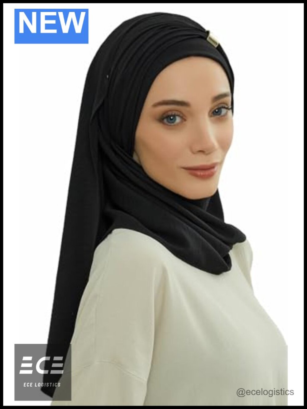 Aerobin Shawl Instant Turban Lightweight Headwear One Size Women